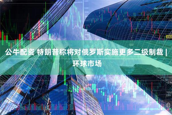 公牛配资 特朗普称将对俄罗斯实施更多二级制裁 | 环球市场